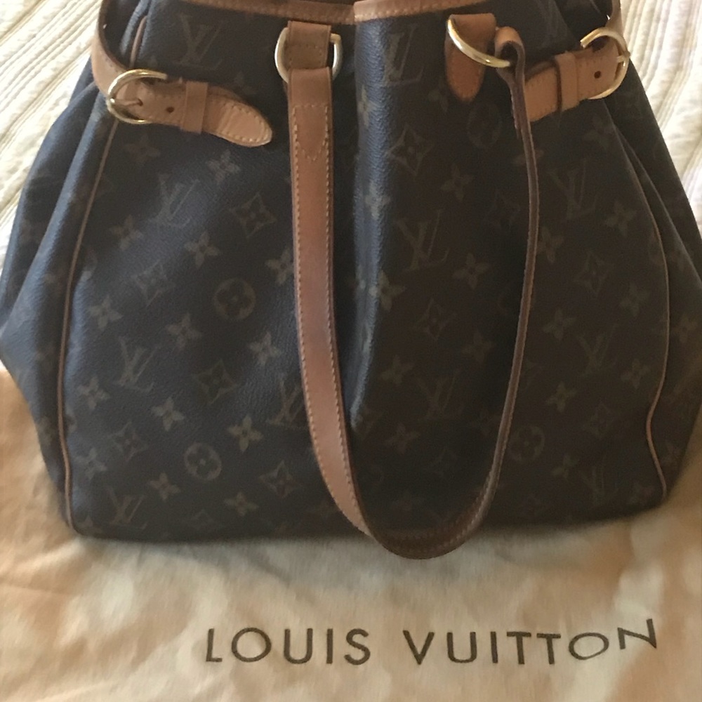 Louis Vuitton luxury canvas leather monogram bag
